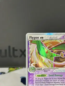 Pokemon 2006 Flygon ex (Delta Species) 92/101 Dragon Frontiers Holo DMG - Image 3