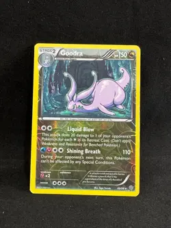 Goodra 60/98 Holo Rare Ancient Origins Pokemon Reverse Holo Moderately Played - Image 1