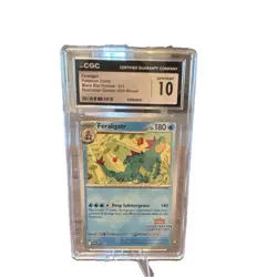Pokemon Feraligatr 213 Promo Illustration Contest Winner CGC 10 Sv Promo - Image 1