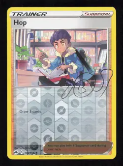 Hop 133/159 Reverse Holo Crown Zenith Pokemon Near Mint - Image 1