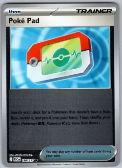 Poke Pad Common Ascended Heroes Reverse Holo 198/217 NM/M Pokemon - Image 1