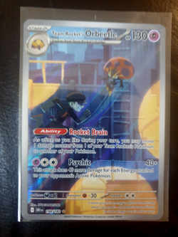 Pokemon TCG Team Rockets Orbeetle Destined Rivals 198/182 - Image 1