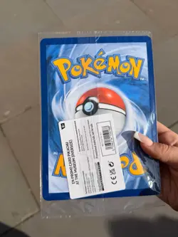 Pikachu at the Museum PROMO Pokemon Card National History SEALED - Image 2