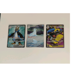 Pokemon Phantasmal Flames Empoleon & Sharpedo/Dewgong Illustration Rares Lot - Image 2