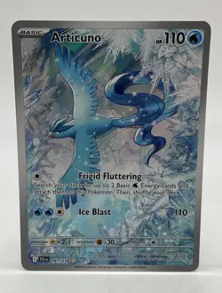 Pokemon TCG Journey Together Articuno #161/159 Illustration Rare - Image 1