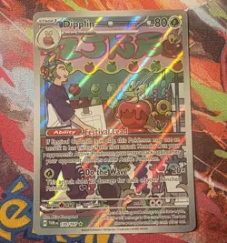 The Pokemon Company Dipplin 170/167 SV06 Illustration Rare Holo English - Image 1