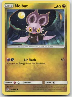 Noibat 158/236 Common Unified Minds Pokemon Near Mint - Image 1