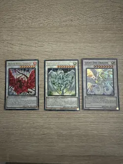 Yugioh Cards Stardust Black Rose Dragon Light End Holos Set with Bonus Gift - Image 1