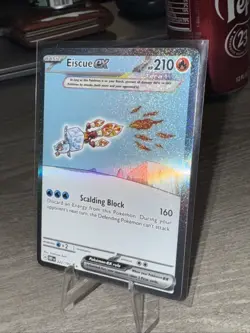 Pokemon TCG Eiscue ex SV03: Obsidian Flames 222/197 Holo Special Illustration... - Image 2