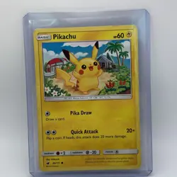 Pokemon - Pikachu 30/111 - Crimson Invasion - Shibuzoh - Near Mint - Image 1
