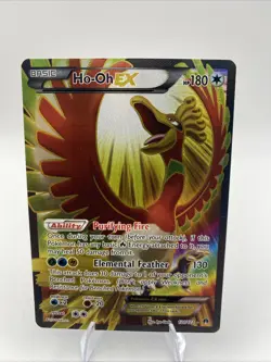 Pokemon TCG Ho-Oh EX Full Art Ultra Rare 121/122 Breakpoint Holo 180 HP English - Image 1