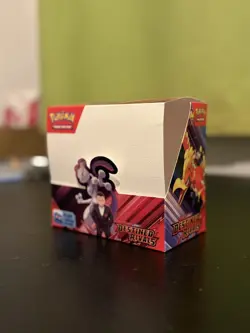 Pokemon Destined Rivals - Empty Booster Box - Display Box - Image 1