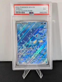Pokemon Horsea Illustration Rare #067 SV SFA PSA 9 MINT - Image 1