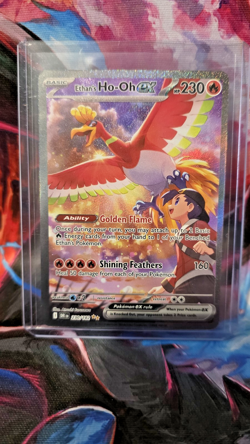 Ethan's Ho-Oh ex - 230/182 - Pokemon Destined Rivals Special Illustration NM - Image 1