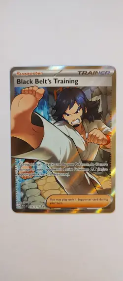Black Belt’s Training 255/217 - Full Art Trainer Ascended Heroes- Pokemon TCG NM - Image 1