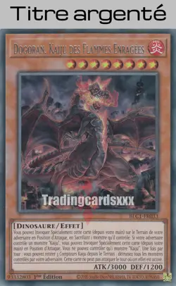 Yu-Gi-Oh! Dogoran, Kaiju des Flammes Enragees : TA UR BLC1-FR033 - Image 1