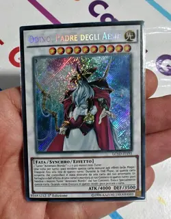 ODINO PADRE DEGLI AESIR YU-GI-OH LC5D-IT191 RARA SEGRETA 1* Ed ITA NUOVA 5D'S - Image 1