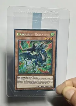 Dragunity Guisarme HAC1-EN172 •SEALED• Promo Secret Rare Hidden Arsenal YuGiOh - Image 3