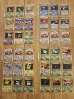 Lot of 300+ Vintage Japanese Pokemon Pocket Monster Cards with Binder - Image 2