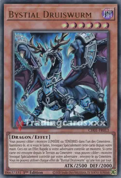 Yu-Gi-Oh! Bystial Druiswurm : UR CH01-FR013 - Image 1