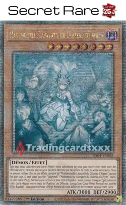 Yu-Gi-Oh! Mademoiselle Labrynth du Chateau d'Argent : QCSE RA04-FR042 - Image 1
