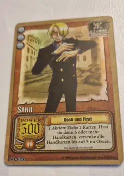 One Piece Karte HOLO SB-C24 Sanji Koch Und Pirat - Image 1