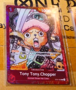 One Piece En Card Game Carte Promo Tony ST01-006 Holo Alternate Art English Mint - Image 1
