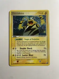 Electabuzz 22/115 EX Unseen Forces 2005 Reverse Holo Rare Pokemon Card TCG MP - Image 1
