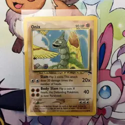 NM Onix 3/18 Southern Islands Promo Pokemon Card - Image 1