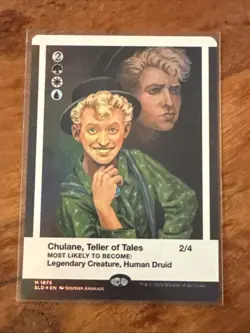 Chulane Teller of Tales FOIL BORDERLESS NM/M Class of87 Secret Lair MTG #1875 - Image 1