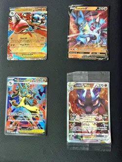 Pokemon Mega Lucario Card Lot - Image 1