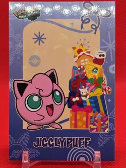 Jigglypuff - Cracked Ice Holo - Christmas Card Database - Pokemon NM - Image 1
