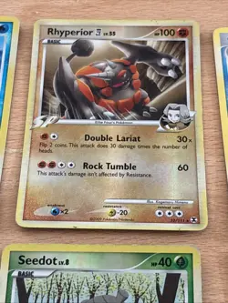 6 Rising Rivals Pokemon Card Reverse Holo Gastrodon Walerin Rhyperior - Image 3