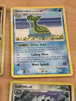 6 Rising Rivals Pokemon Card Reverse Holo Gastrodon Walerin Rhyperior - Image 4