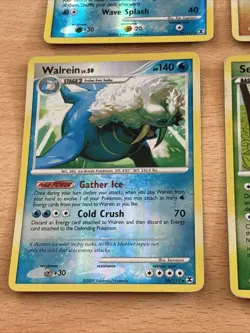6 Rising Rivals Pokemon Card Reverse Holo Gastrodon Walerin Rhyperior - Image 5