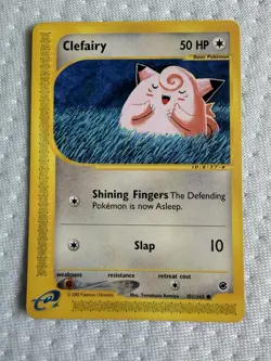 Pokemon TCG Clefairy Expedition Card 101/165 - Image 1