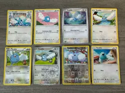 Swablu Pokemon Card Collection Lot Of 8 With Reverse Holos - Image 1