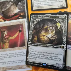 Commander Magic Deck with 100 MTG Cards - *Sigrid, God-Favored White SOLDIERS* - Image 1