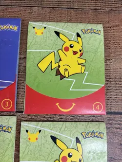 Pokemon Cards 25th Anniversary McDonald's Happy Meal Unopened Lot Of 4 - Image 5