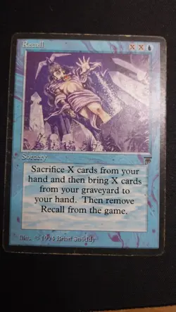 Rappel Legends - Recall Played MTG magic Legends A1 - Image 1