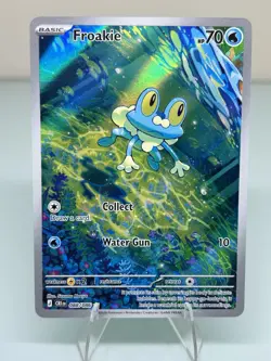 Pokemon TCG Chaos Rising Froakie 88/86 Full Art English Holo - Image 1