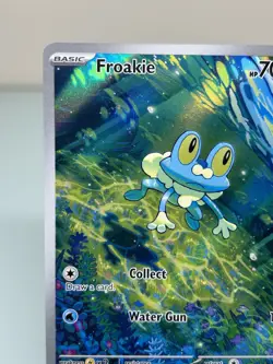 Pokemon TCG Chaos Rising Froakie 88/86 Full Art English Holo - Image 3