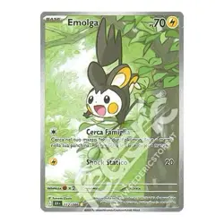 The Pokemon Company Emolga Sv: Black Bolt 112/086 IR Holo HP70 EN 2025 - Image 1