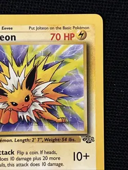 Pokemon Jolteon 20/64 (1st Edition) *Near Mint* Jungle ‘Never Played Card’ - Image 4