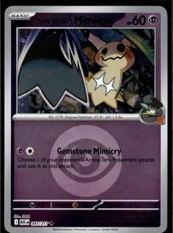 Team Rocket's Mimikyu (Energy Symbol Pattern) 097/217 ME: Ascended Heroes NM - Image 1