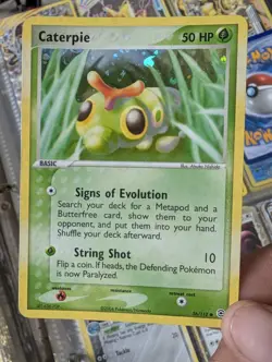 2004 Caterpie ⭐ 56/112 Holo FireRed & LeafGreen Pokemon NM - Image 1