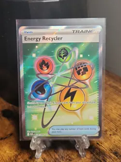Pokemon Energy Recycler 108/088 Perfect Order Full Art Trainer Pokemon TCG - Image 1