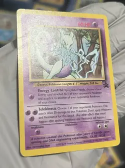 Pokemon Mewtwo TCG Black StarPromo #12 WOTC - Image 3