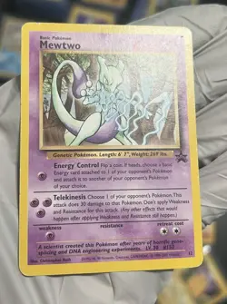 Pokemon Mewtwo TCG Black StarPromo #12 WOTC - Image 4