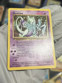 Pokemon Mewtwo TCG Black StarPromo #12 WOTC - Image 5